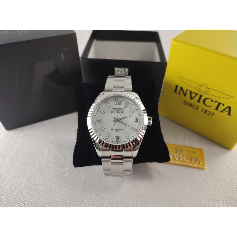 Invicta Specialty Westbridge Men's Watch Mother of Pearl Dial 43mm, Steel 50128